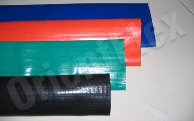 Cómo almacenar y manipular mangueras planas de PVC de gran diámetro