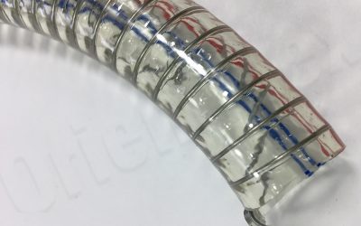 Características de la manguera de alambre de acero de PVC