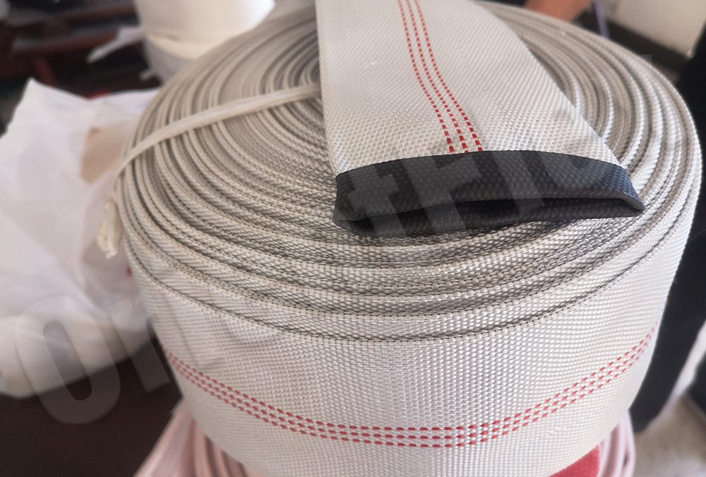 Manguera contra incendios con revestimiento de PVC