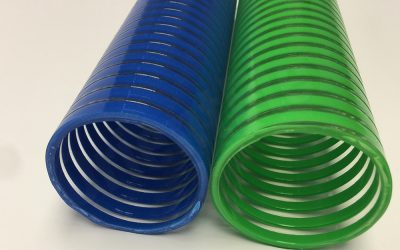 Material y características de la tubería de succión de PVC.