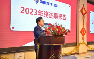 John Wu declara el plan de desarrollo para 2024 en la ceremonia anual de Orientflex